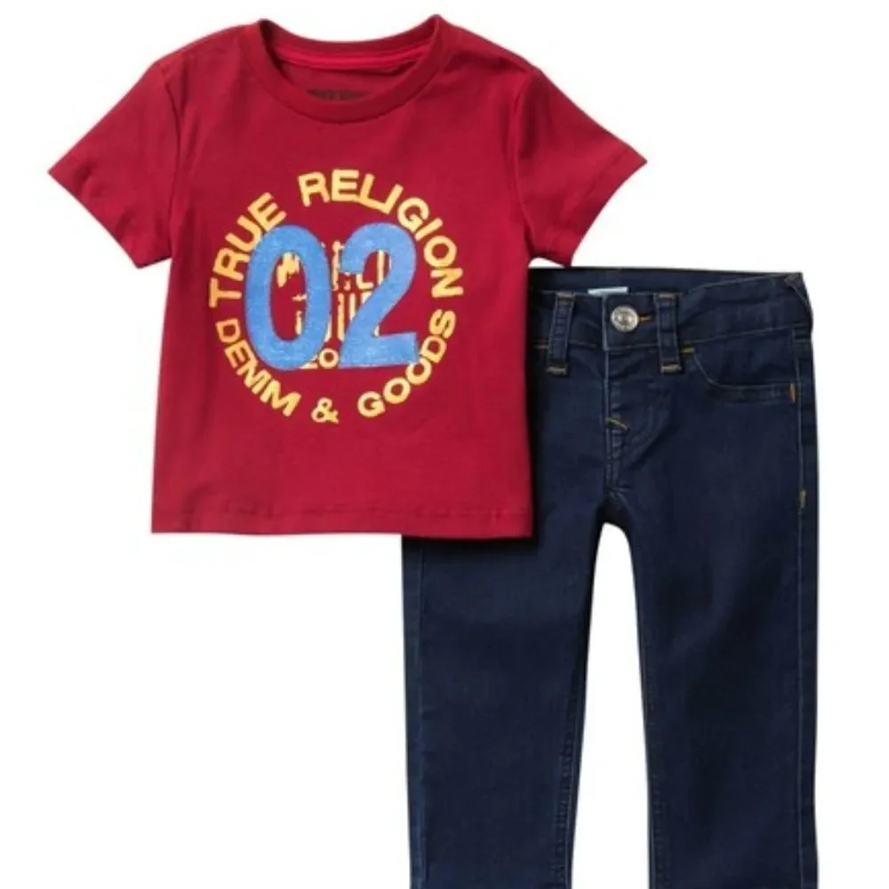 True Religion Red T Shirt Denim Goods 2 Pi…